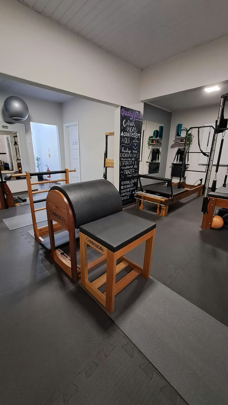 Estúdio de Pilates clínico da Qualyfisio em Blumenau